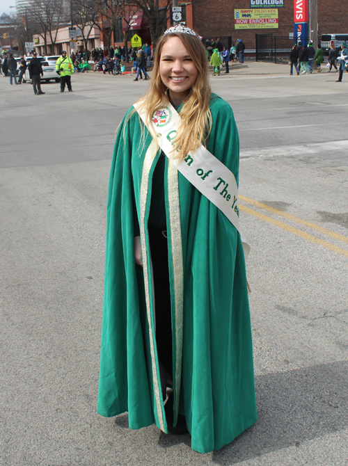 West Side Irish American Club Queen Courtney Kuntz