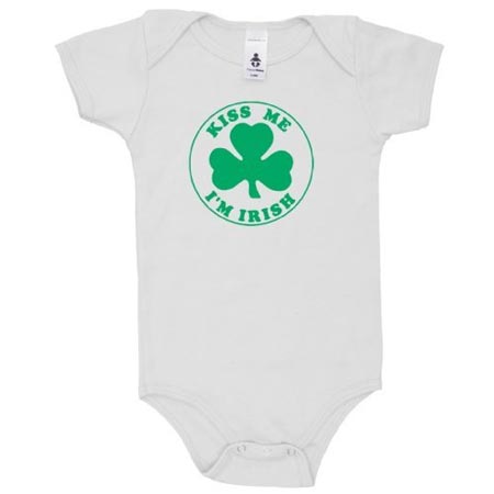 Irish baby onesie