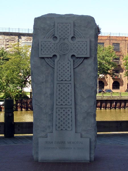 Irish Famine Memorial in Cleveland Ohio (photos by Dan Hanson)