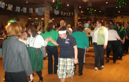 Irish American Club East Side dance