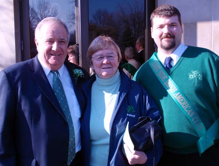 Mickey Coyne with and Jerry Cook