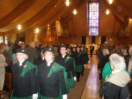 Saint William procession on Saint Patrick's Day 2009