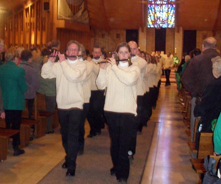 Saint William procession on Saint Patrick's Day 2009