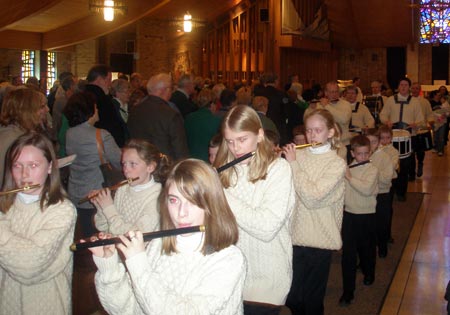 Saint William procession on Saint Patrick's Day 2009