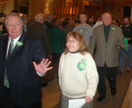 Saint William procession on Saint Patrick's Day 2009 - Mickey Coyne, Frank Preto and Robin Burton