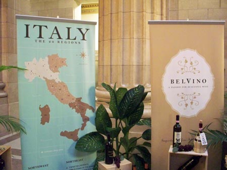 Cleveland City Hall display for Italian Heritage Month