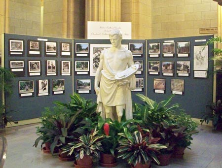Cleveland City Hall display for Italian Heritage Month