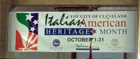Italian heritage - Cleveland City hall