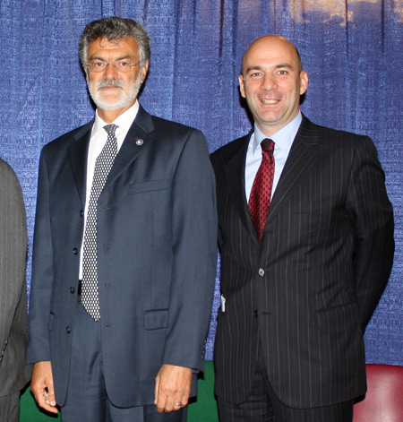 Mayor Frank Jackson and Consul Marco Nobili