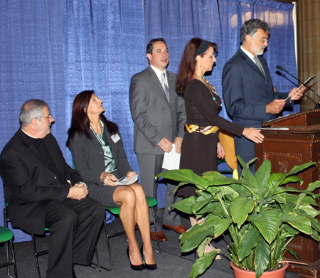 Cleveland Mayor Frank Jackson presented an official proclamation to Italian American Heritage Committee Chair Rose Zitiello