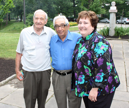 Gino Colage, Paul Sciria and Lucy Sticken