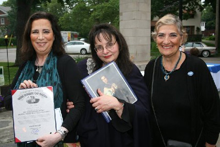 Peggy Zone Fisher, Joyce Mariani and Beth Zone