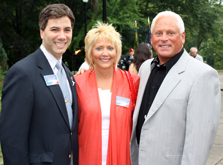 Jim Trakas with Linda and Ken Lanci
