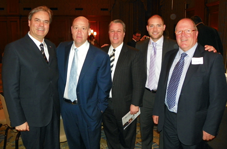 Vincenza Mayor Variati, Umberto Fedeli, Chris DiCillo, Nick Fedeli and Claudio Ronco 