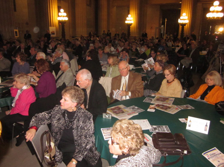 City Hall crowd at Italian Heritage Month