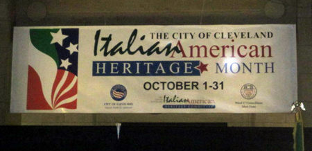 Italian American Heritage Month Banner