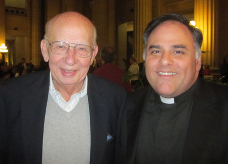 Peter Previte and Father Joseph Previte