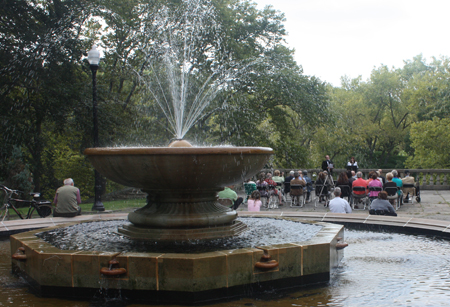 Italian Cultural Garden fountain