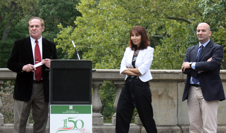 Sandro Bonaiuto,  Paola Basile and Marco Nobili