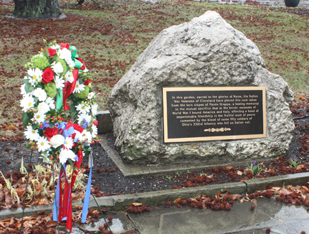 Monte Grappa Memorial in Italian Garden