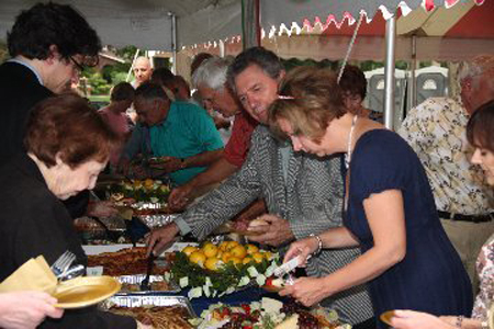 Food at Italian Cultural Garden in Cleveland