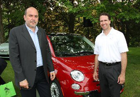 Mauro Pino and Scott Summers - FIAT USA in Detroit