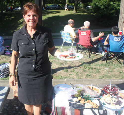 Nikki DiFilippo packed a picnic spread