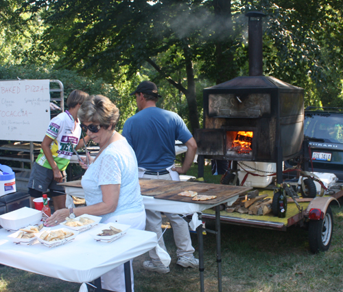 Wood pizza oven