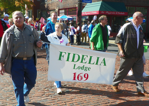 Italian Lodge at Columbus Day Parade in Cleveland - Little Italy