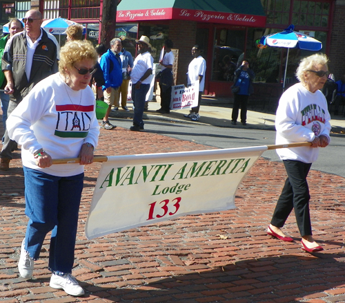 Italian Lodge at Columbus Day Parade in Cleveland - Little Italy