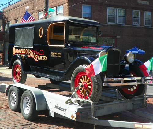 Orlando Bakery at Columbus Day Parade in Cleveland - Little Italy