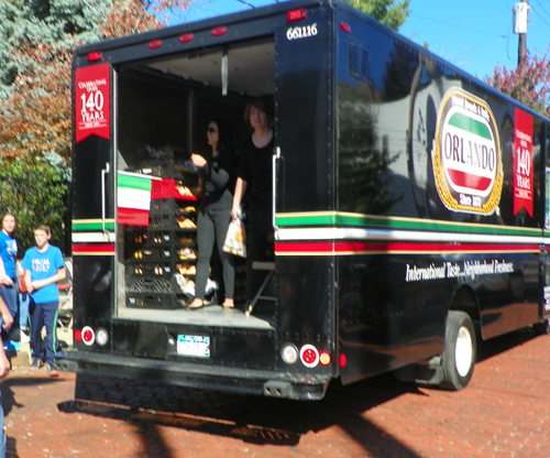 Orlando Bakery at Columbus Day Parade in Cleveland - Little Italy