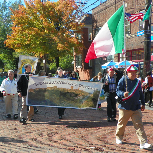 Columbus Day Parade in Cleveland -Little Italy