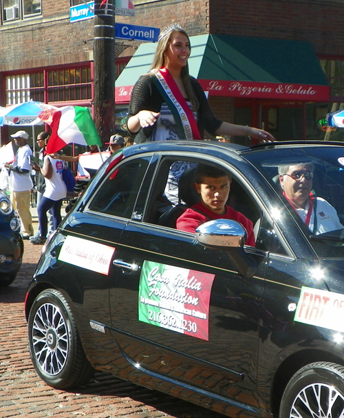 Miss Italia Ohio - Columbus Day Parade in Cleveland -Little Italy