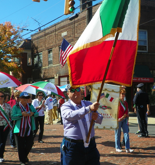 Columbus Day Parade in Cleveland -Little Italy