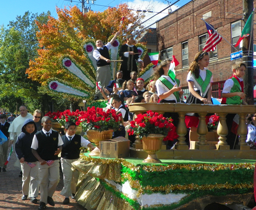 Columbus Day Parade in Cleveland -Little Italy