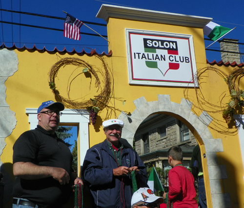 Solon Italian Club at Columbus Day Parade in Cleveland - Little Italy