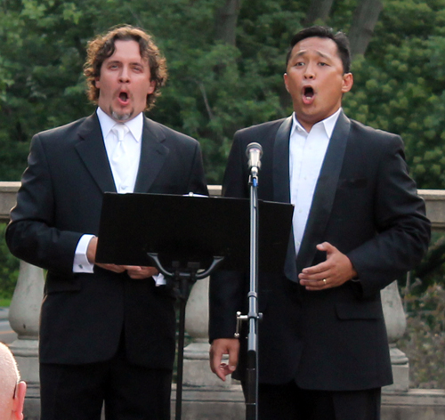 baritone Benjamin Czarnota and Tenor Leodigario del Rosario