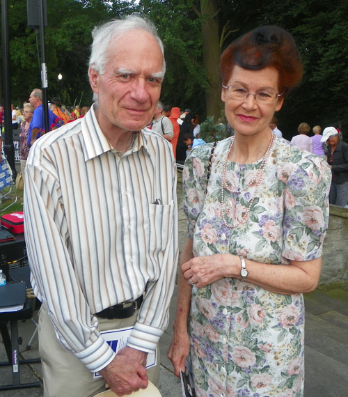 Clive and Mary Hamlin