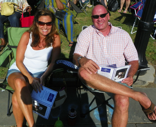 Couple at the opera