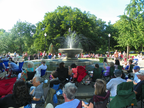 Italian Garden fountain