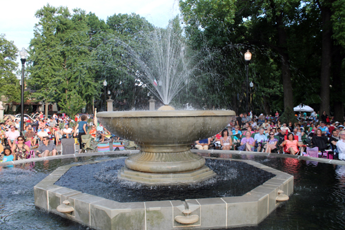 Fountain in Italian Cultural Garden