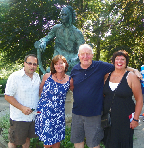 Michael and Deb Johns, Andy and Norma Hoffman