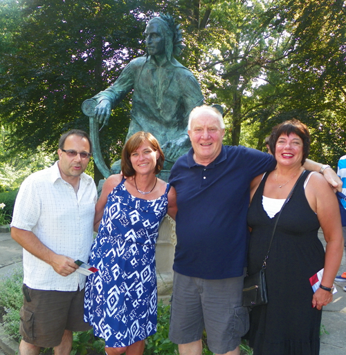 Michael and Deb Johns, Andy and Norma Hoffman