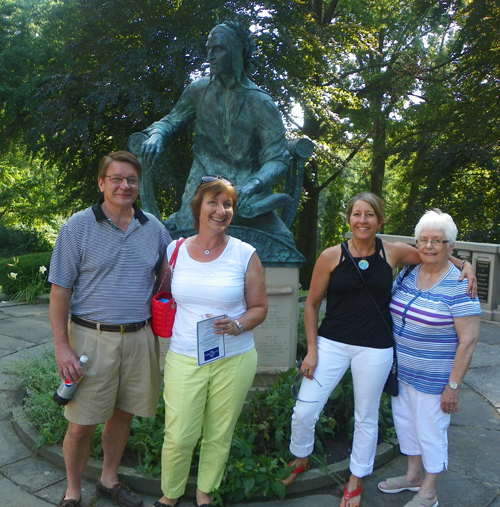 Charles and Kathy Sims with Karen Bush and Eileen Bush