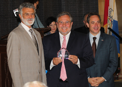 Mayor Jackson, Joe Marinucci and Matt Zone