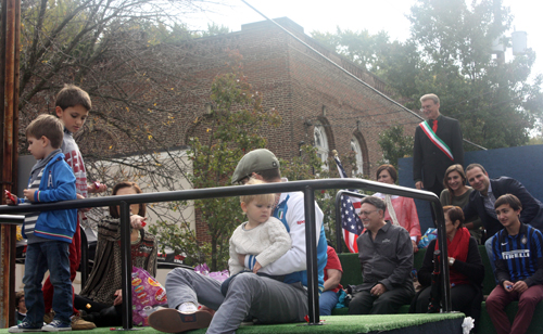 Basill Russo Float at Cleveland Columbus Day Parade 2014