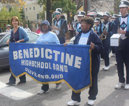 Benedictine High School Marching Band in Cleveland Columbus Day Parade