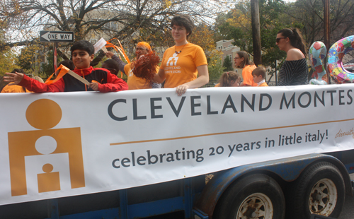 Cleveland Montessori  at Cleveland Columbus Day Parade 2014