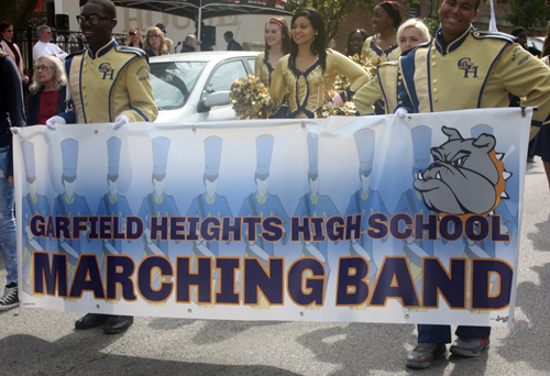 Garfield Heights High School Marching Band in Cleveland Columbus Day Parade